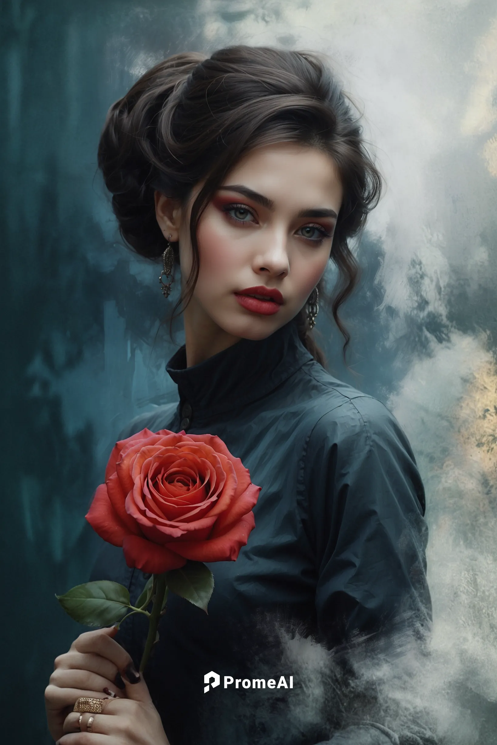 spray roses,scent of roses,romantic rose,romantic portrait,rosa,landscape rose,wild roses,fantasy portrait,with roses,red rose,way of the roses,world digital painting,blue rose,digital painting,winter