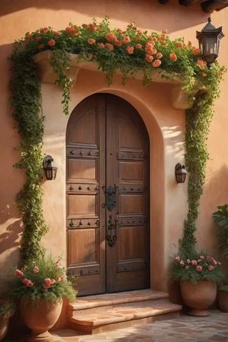 garden door,door wreath,greek island door,doorways,wooden door,portal,front door,doorway,entryways,entryway,flower wreath,blooming wreath,archways,floral decorations,exterior decoration,floral wreath,fairy door,doors,the door,house entrance,Conceptual Art,Daily,Daily 13