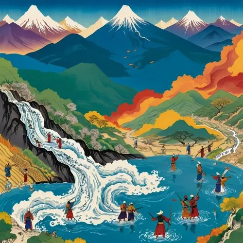 ukiyoe,japanese mountains,drepung,zangpo,hokusai,rinchen,sakyong,milarepa,syangja,tokaido,thangka,daocheng,kangchenjunga,khokhloma painting,myojin,gyalwa,chuseok,noboribetsu hell valley,gokyo ri,khyentse,Unique,Design,Infographics