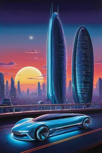 futuristic landscape,futuristic car,tron,futurist,futuristic architecture,delahaye,dubay,polara,futurists,futurians,futuristic,cybercity,coruscant,futuregen,dubia,futurepop,futuristic art museum,ringworld,sci fiction illustration,shenzhou,Art,Artistic Painting,Artistic Painting 21