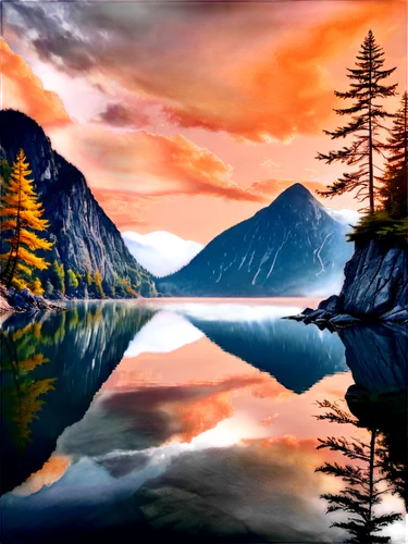 landscape background,world digital painting,nature background,mountain lake,mountainlake,hintersee,nature landscape,evening lake,beautiful lake,background view nature,mountain landscape,beautiful landscape,alpine lake,photo painting,high mountain lake,fantasy landscape,landscape nature,art painting,mountain sunrise,landscapes beautiful,Illustration,Black and White,Black and White 07