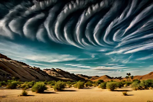 swirl clouds,dune landscape,desert desert landscape,arid landscape,desert landscape,crescent dunes,shifting dune,great dunes national park,moving dunes,wave rock,cloud formation,valley of fire state p