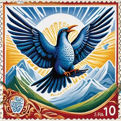 mongolian eagle,inca dove,postage stamps,dove of peace,antarctic bird,philatelic,bhutan,ecuador,papua new guinea,aguila,peru,ravensburger,kiribati,philately,perico,simurgh,kyrgystan,gray eagle,stamp collection,pajarito,Art,Artistic Painting,Artistic Painting 05