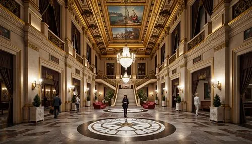 corridor,villa farnesina,royal interior,louvre,hallway,musei vaticani,entrance hall,enfilade,foyer,uffizi,campidoglio,palazzo barberini,palazzo,corridors,vatican museum,europe palace,venaria,hall of nations,hermitage,cochere