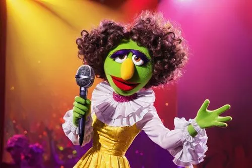 kermit,the muppets,backing vocalist,kermit the frog,solo entertainer,jazz singer,rockabella,muppet,talent show,singing sand,las vegas entertainer,musical theatre,sesame street,fanny brice,sing,singer,bert,samba deluxe,green paprika,bjork,Art,Artistic Painting,Artistic Painting 05