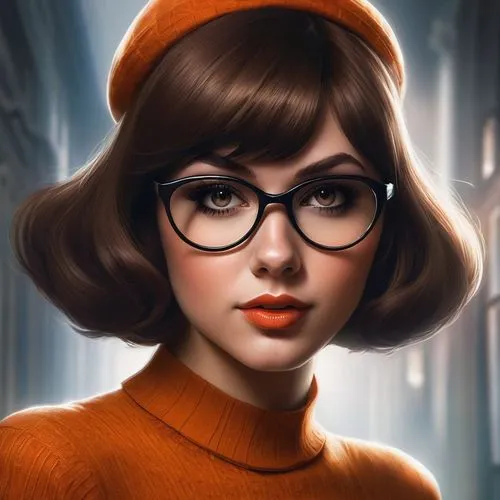 librarian,retro girl,retro woman,reading glasses,audrey,world digital painting,fantasy portrait,spectacles,sci fiction illustration,digital painting,clementine,retro women,cg artwork,with glasses,girl portrait,portrait background,beret,glasses,beatnik,illustrator,Conceptual Art,Fantasy,Fantasy 11