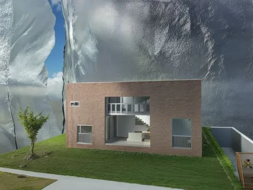 3d rendering,cubic house,inverted cottage,modern house,build by mirza golam pir,cube house,residential house,render,dunes house,3d render,cube stilt houses,model house,house in mountains,eco-construction,3d rendered,smart house,thermal insulation,the glacier,winter house,coastal protection,Photography,General,Realistic