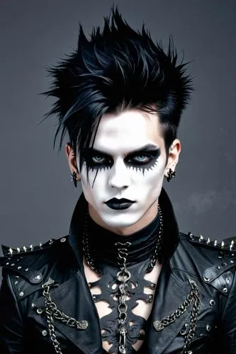 deathrock,biersack,gothicus,gothic style,klayton,goth,gothic,goth like,dark gothic mood,celldweller,ryuk,goths,gothic portrait,hoest,goth weekend,edward,punk design,deryck,darkwave,tevanian,Illustration,Realistic Fantasy,Realistic Fantasy 46