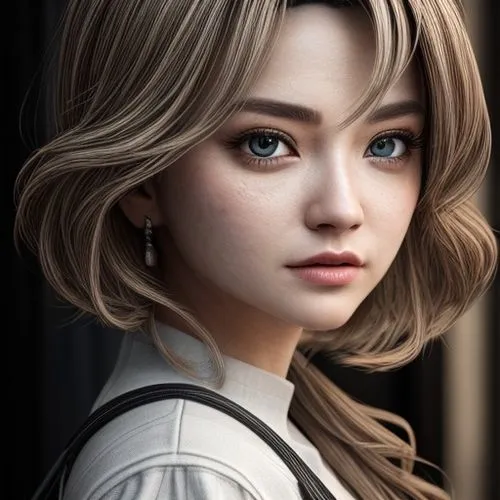 girl portrait,realdoll,doll's facial features,cg artwork,digital painting,fantasy portrait,world digital painting,madeleine,clementine,portrait background,romantic portrait,female doll,portrait of a girl,hanbok,custom portrait,mystical portrait of a girl,katniss,ren,artist doll,game character,Common,Common,Natural,Common,Common,Natural