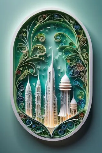 decorative plate,majolica,water lily plate,art deco ornament,arabic background,glass painting,salad plate,ramadan background,dubay,maiolica,art deco background,basil's cathedral,commemoratives,medinah,sevres,dinnerware,qibla,enamelled,petronas,islamic architectural,Unique,Paper Cuts,Paper Cuts 09