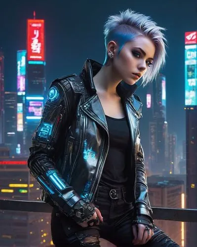 cyberpunk,punk,futuristic,renegade,punk design,dystopian,mohawk,hk,streampunk,jacket,shanghai,bolero jacket,dusk background,full hd wallpaper,birds of prey-night,hong kong,hong,cyber,4k wallpaper,indigo,Conceptual Art,Oil color,Oil Color 07