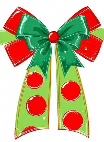 the green and red bow has four bows,christmas ribbon,gift ribbon,christmas motif,christmas snowflake banner,wreath vector,gift tag