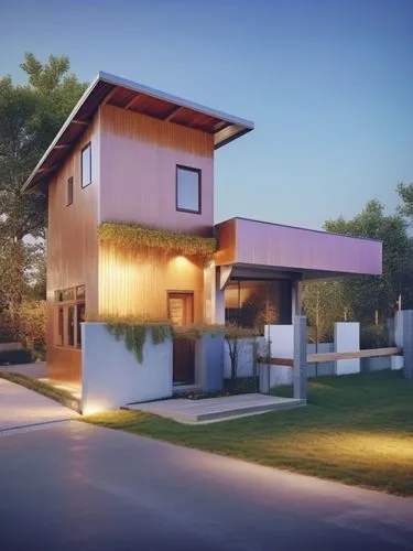 ภาพเดิม ทำผิวผนังใหม่ดูสวยงามมาก ,mid century house,modern house,cubic house,electrohome,cube house,passivhaus,smart home,smart house,homebuilding,inverted cottage,dunes house,prefabricated buildings,