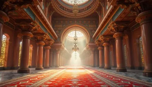 hall of the fallen,theed,ornate room,cloistered,the pillar of light,hall of supreme harmony,corridor,hallway,grandeur,sanctuary,freemasonry,hall of nations,sacristy,sanctum,archly,corridors,the threshold of the house,patriarchate,radiosity,imperialis,Photography,General,Realistic