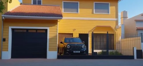 fresnaye,yellow car,vivienda,cube house,inmobiliaria,garages,inmobiliarios,coorparoo,trademe,landscape design sydney,house insurance,residential house,driveways,residencial,landscape designers sydney,casita,cubic house,bulimba,prefabricated buildings,house front,Photography,General,Realistic