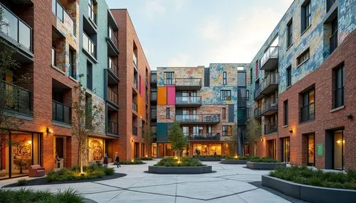 cohousing,liveability,new housing development,leaseholds,townhomes,corten steel,multifamily,leaseholders,tenements,urban design,apartment buildings,housing estate,limewood,hafencity,broadmead,townhouses,microdistrict,apartment blocks,leasehold,lofts,Photography,General,Realistic