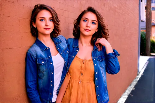 denim background,webseries,photo shoot with edit,two girls,jeans background,denim jacket,lusha,cardigans,avalance,greenscreen,crankily,chambray,vlog,jean jacket,doppelgangers,brooklier,photographic background,vintage girls,cimorelli,zella,Illustration,Vector,Vector 16