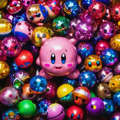 christmas balls background,kirby,star balloons,ball pit,pixaba,colorful balloons,bouncy ball,wall,balls christmas,christmas balls,pink balloons,glass balls,bath balls,bonbon,baubles,children's toys,seamless texture,4k wallpaper,funko,children toys,Illustration,Realistic Fantasy,Realistic Fantasy 38