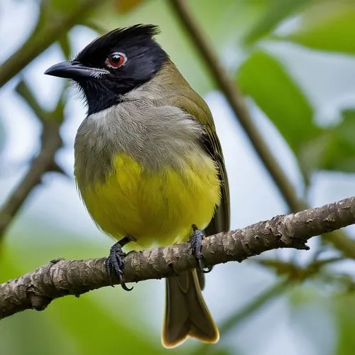 bananaquit,himalayan bulbul,warbling white-eye,parus caeruleus,sooty-headed bulbul,orange-bellied flowerpecker,bulbul,periparus ater,apalis,columbellidae,fringilla coelebs,japanese white-eye,euphonia,tristis,petrequin,waxeye,cuban oriole,indicatoridae,laughingthrush,thornbills,Photography,General,Realistic