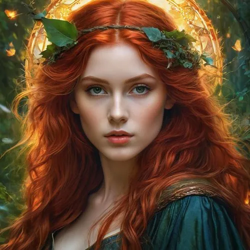 seelie,maedhros,fireheart,etain,faery,demelza,merida,kvothe,fantasy portrait,faerie,celtic woman,sigyn,triss,behenna,celtic queen,ellinor,titania,fantasy art,persephone,dryad,Conceptual Art,Fantasy,Fantasy 05