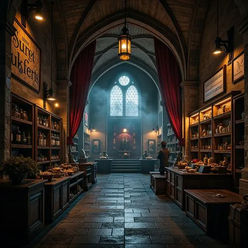 apothecary,sacristy,apothecaries,spice market,soap shop,herbology,stalls,pantry,aisle,theed,crypt,vestry,shopkeeper,brandy shop,butcher shop,altgeld,sanctum,chapels,grocers,pharmacy