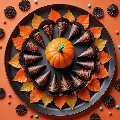 autumn cupcake,autumn wreath,cornucopia,decorative pumpkins,autumn decoration,seasonal autumn decoration,Photography,Documentary Photography,Documentary Photography 04