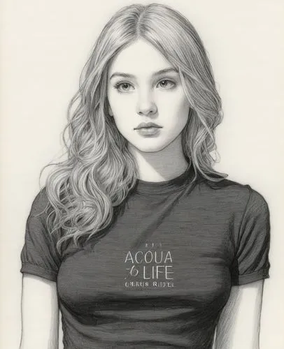 girl drawing,girl portrait,graphite,silverpoint,portrait of a girl,pencil and paper,Illustration,Black and White,Black and White 13