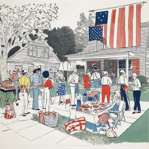 americana,flag day (usa),fourth of july,4th of july,liberty cotton,farmer's market,july 4th,american red cross,america,memorial day,vintage illustration,annual fair,girl scouts of the usa,patriotism,farmers market,american,red hen,boy scouts of america,veteran's day,patriotic,Art,Artistic Painting,Artistic Painting 22