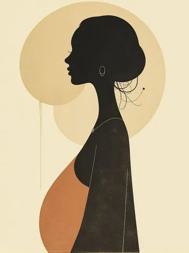 woman silhouette,women silhouettes,pregnant woman icon,mcfetridge,female silhouette,african woman