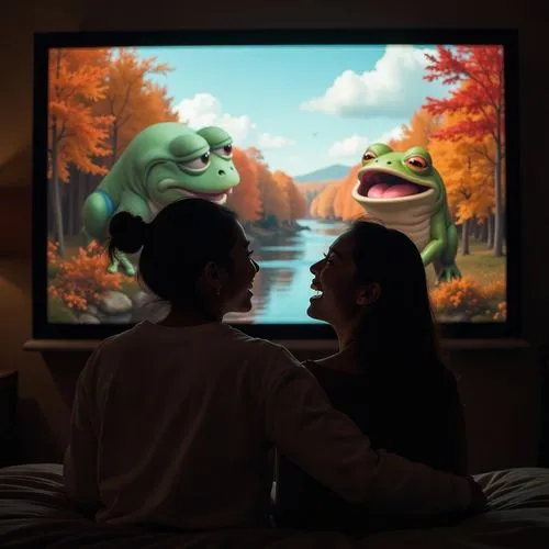 kissing frog,frog background,kawaii frogs,romantic scene,erkek,frogs