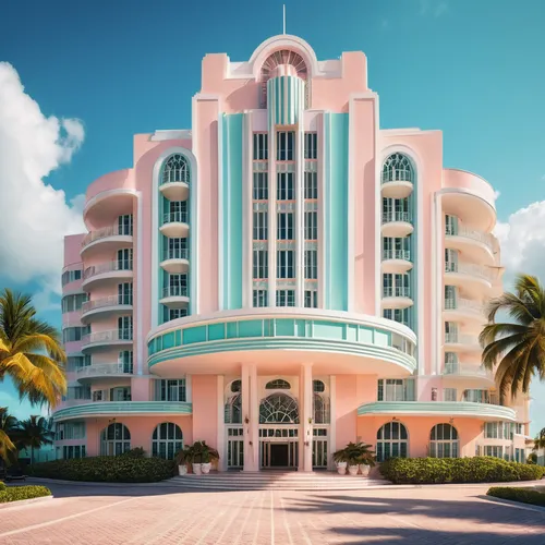 hotel riviera,art deco,south beach,hotel nacional,grand hotel,bahamas,luxury hotel,tropical house,seaside resort,beach resort,the hotel beach,cayo coco,pan pacific hotel,palmbeach,miami,hotel complex,iberostar,florida home,the palm,hotel,Photography,General,Realistic