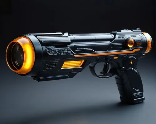 hawkmoon,air pistol,sidearm,garrison,tactical flashlight,grafer,Conceptual Art,Sci-Fi,Sci-Fi 29