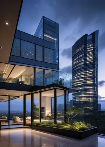 modern architecture,modern house,glass facade,penthouses,glass wall,luxury property,glass facades,luxury home,cantilevered,cube house,luxury home interior,fresnaye,contemporary,residential,structural glass,waterview,residential tower,beautiful home,futuristic architecture,sky apartment,Illustration,Japanese style,Japanese Style 15