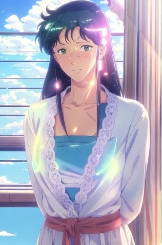 radiant,kimono,emerald,ganai,blue hawaii,jasmine,luminous,radiance,honolulu,fantasia,sari,lens flare,gloxinia,bright sun,summer background,sun bride,wiz,erika,aloha,more radiant,Common,Common,Japanese Manga