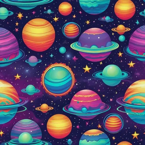 seamless multi colored alien planet texture,planets,retro background,outer space,galactic,colorful stars,intergalactic,crayon background,space,retro pattern,colorful background,galaxy,free background,