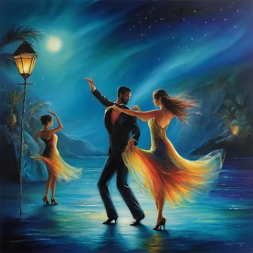 dancing couple,dance with canvases,milonga,bailar,pasodoble,danses,Conceptual Art,Daily,Daily 32