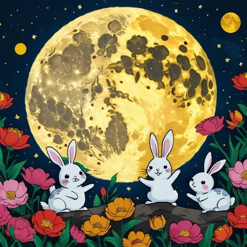 moon and star background,easter background,pascua,moonesinghe,moonis,moon night,Illustration,Children,Children 06