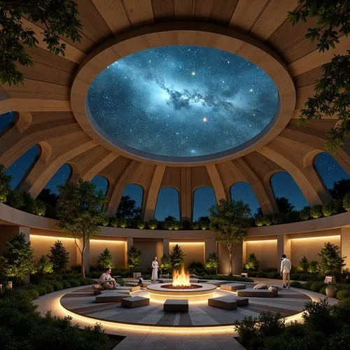 sky space concept,cochere,planetarium,musical dome,atriums,ufo interior,planetariums,spaceship interior,starscape,rotunda,dome,atrium,3d render,skyterra,rotundas,spaceport,starbase,bahai,skydome,stargates