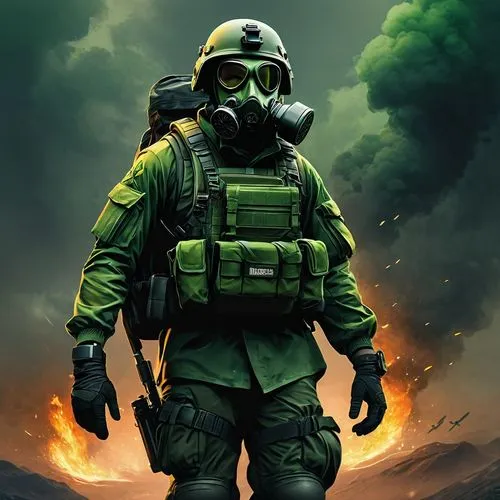 cbrn,smoke background,cbrne,gas mask,spetsnaz,firefights,firebreak,chernovol,patrol,respirator,defend,firefight,thermite,pararescue,cleanup,fuze,warfighter,green smoke,hazmat,greenmarine,Conceptual Art,Fantasy,Fantasy 17