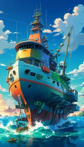 hausser,marineau,sea fantasy,seastreak,releasespublications,akizuki,Illustration,Japanese style,Japanese Style 03