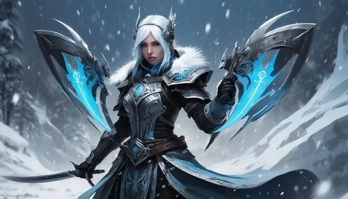 ice queen,icewind,the snow queen,jaina,wodrow,winterblueher,ashe,coldfire,falstad,drow,subzero,saturnyne,white rose snow queen,winterflood,velika,riven,eternal snow,blue enchantress,dark elf,seraphim,Conceptual Art,Fantasy,Fantasy 11