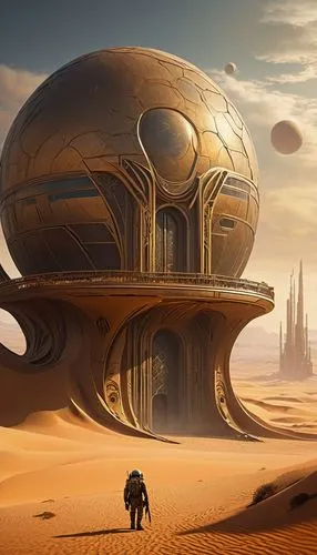 futuristic landscape,barsoom,futuristic architecture,sci fi,sci fiction illustration,sci - fi,alien planet,homeworlds,alien world,arrakis,scifi,tatooine,deltha,geonosis,cardassia,technosphere,bonestell,futuristic art museum,varsavsky,arcology,Illustration,Children,Children 05