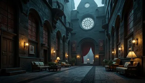 theed,dishonored,ravenloft,corridors,bioshock,haunted cathedral,3d render,alley,hall of the fallen,arkham,alleyway,neverwhere,cartoon video game background,undercity,world digital painting,sapienza,background design,crypts,hallway,grandfather clock