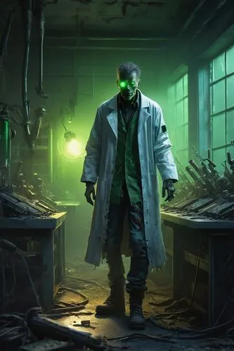 toxicologist,reanimator,doktor,surgeon,microsurgeon,poisoner,splicer,riddler,neurosurgeon,chemical laboratory,doctor,pathologist,biologist,psychosurgery,docteur,investigator,splicers,the morgue,tiberium,contamination,Conceptual Art,Fantasy,Fantasy 28