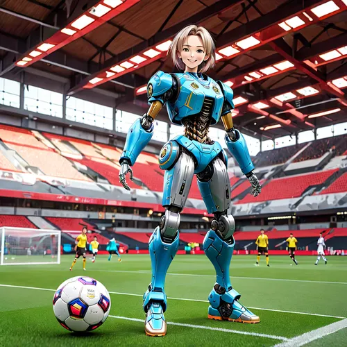 fifa 2018,soccer-specific stadium,soccer player,women's football,soccer kick,footballer,sports toy,football player,sports prototype,shooting sport,goalkeeper,soccer,football equipment,children's soccer,net sports,soccer goalie glove,playing football,indoor soccer,soccer ball,bot training,Anime,Anime,General