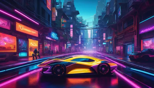 neon arrows,futuristic car,3d car wallpaper,futuristic,cyberpunk,neon,elektrocar,neon lights,80's design,neon colors,electric sports car,electric,lotus 2-eleven,80s,futuristic landscape,concept car,neon light,i8,electric mobility,audi e-tron,Art,Classical Oil Painting,Classical Oil Painting 07