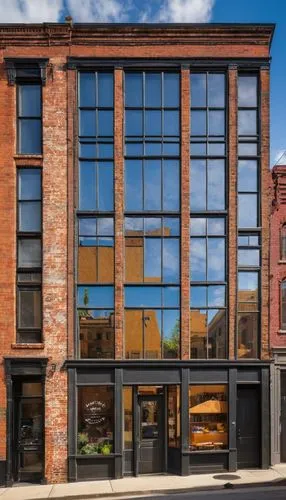 lofts,old brick building,aqua studio,laclede,fabrika,willis building,old factory building,loft,peat house,nettl,ancoats,industrial building,storehouse,glass facades,glass building,warehouses,multi-story structure,sowa,redbrick,waggonfabrik,Illustration,Black and White,Black and White 27