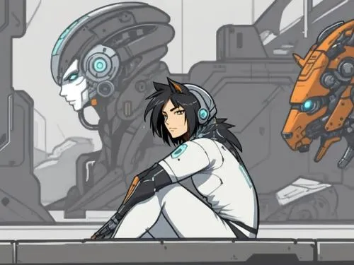 glados,cyberangels,silico,argost,klk,mecha