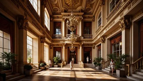 hermitage,cliveden,neoclassical,versailles,entrance hall,royal interior,hallway,orangery,peterhof palace,palladianism,ritzau,cochere,villa cortine palace,neoclassicism,teylers,enfilade,europe palace,mauritshuis,nationalgalerie,versaille