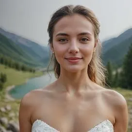 eurasian,bridal veil,girl in white dress,bridal dress,natural cosmetic,wedding dress,kyrgyzstan,inner mongolian beauty,bridal,blonde in wedding dress,kyrgyz,kyrgyzstan som,pretty young woman,girl in a long dress,beautiful young woman,wedding photo,young woman,siberian,beautiful face,kazakhstan,Outdoor,Mountain Peak